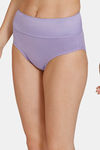 Zivame Anti-Microbial High Rise Full Coverage Tummy Tucker Hipster Panty (Pack of 2) - Multicolor — thumbnail 14